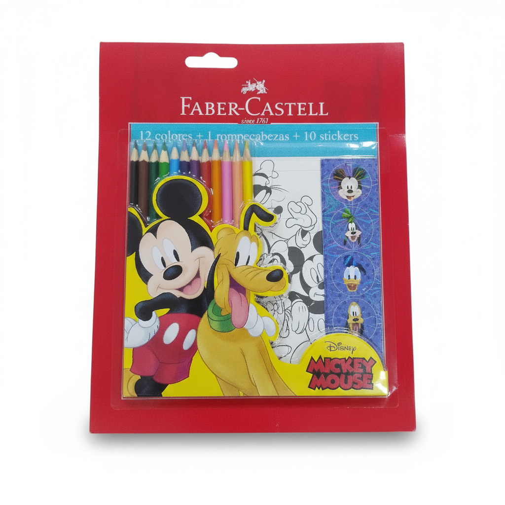 COLORES DISNEY X 12 FABER CASTELL