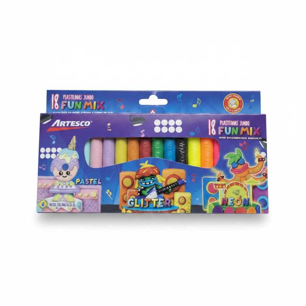 PLASTILINA FUN MIX ARTESCO