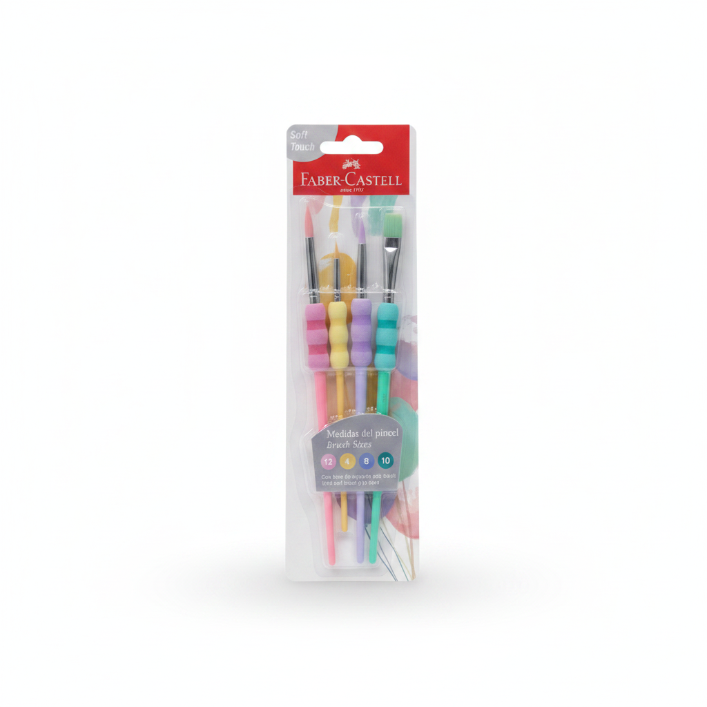SET DE PINCELES X 4 FABER CASTELL