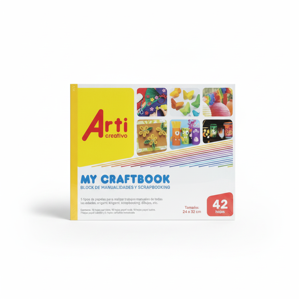 MY CRAFTBOOK BLOCK DE MANUALIDADES X 42H ARTI