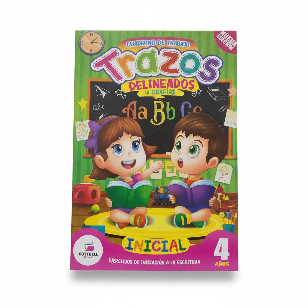 TRAZOS DELINEADOS Y GRAFIAS COTTBELL X 64