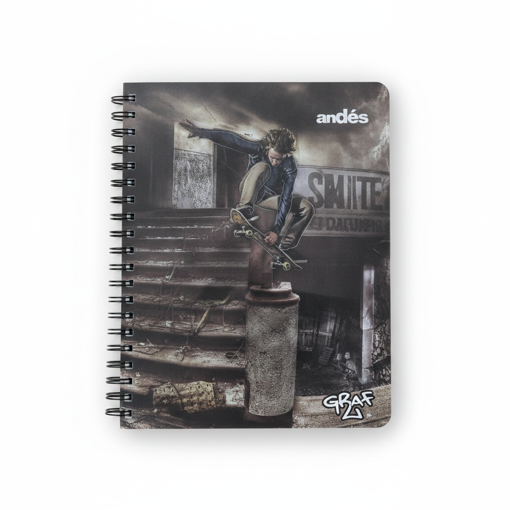 CUADERNO ANILLADO A4 ANDES
