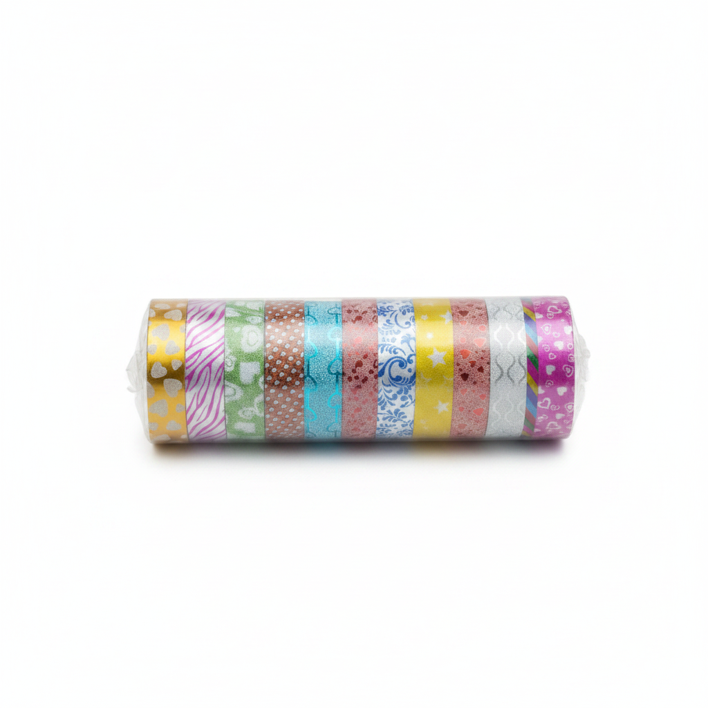 CINTA ADHESIVA DECORATIVA CONO X 10