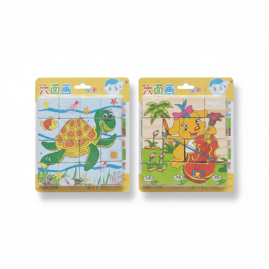 ROMPECABEZA CUBOS EN MICA X16