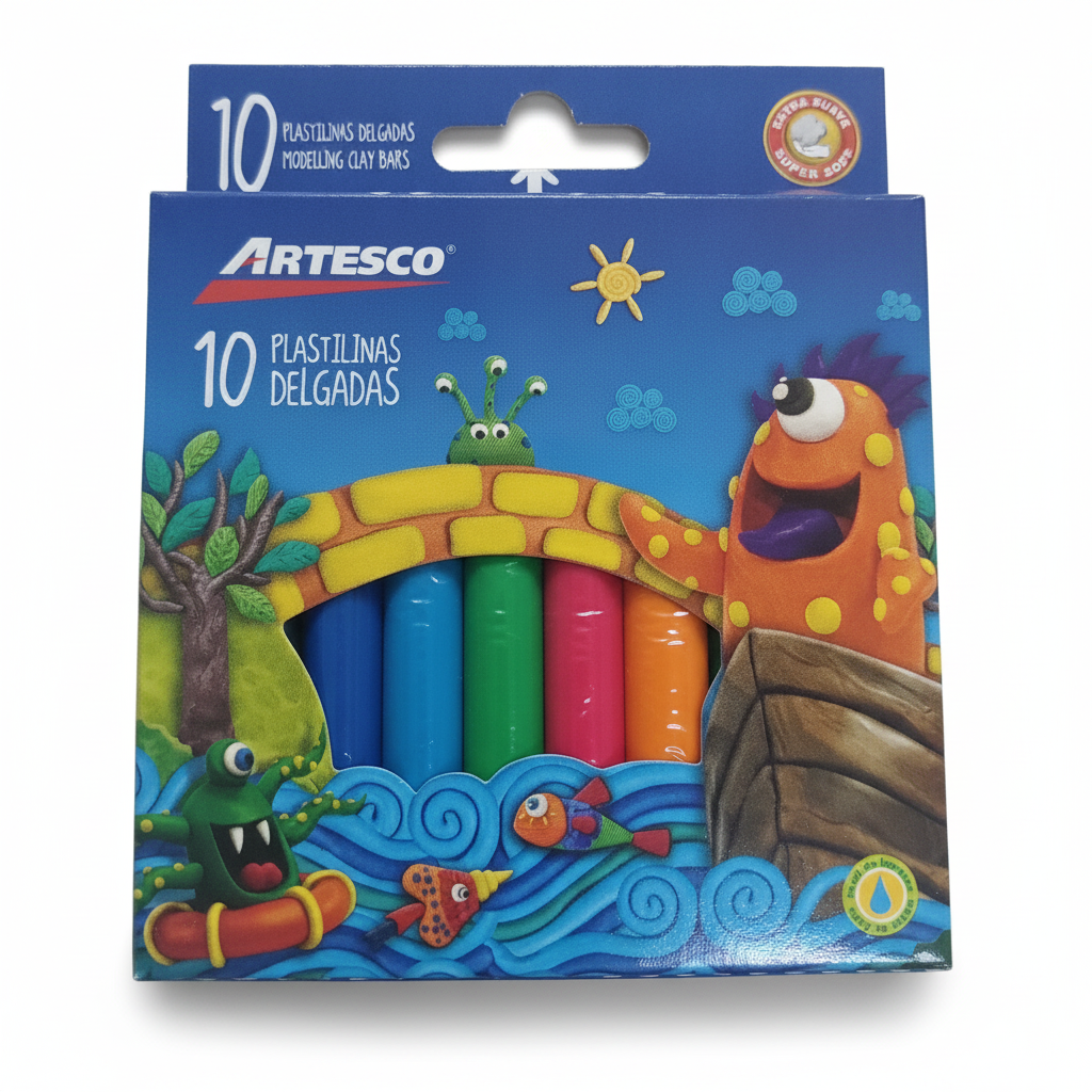 PLASTILINA DELGADA ARTESCO