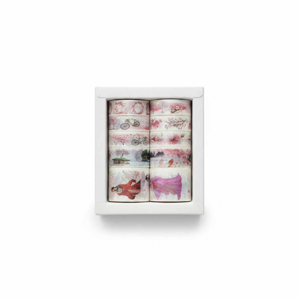 CINTA ADHESIVA DECORATIVA DISEÑO X 10