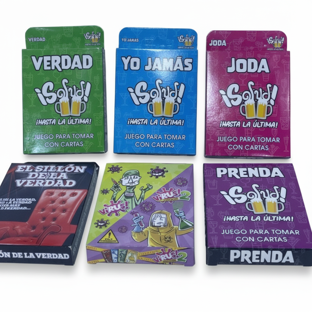 JUEGOS PARA TOMAR CON CARTAS