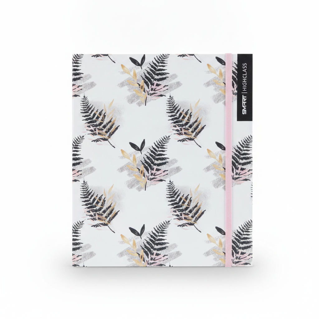 CUADERNO ANILLADO A5 CON LIGA SMART