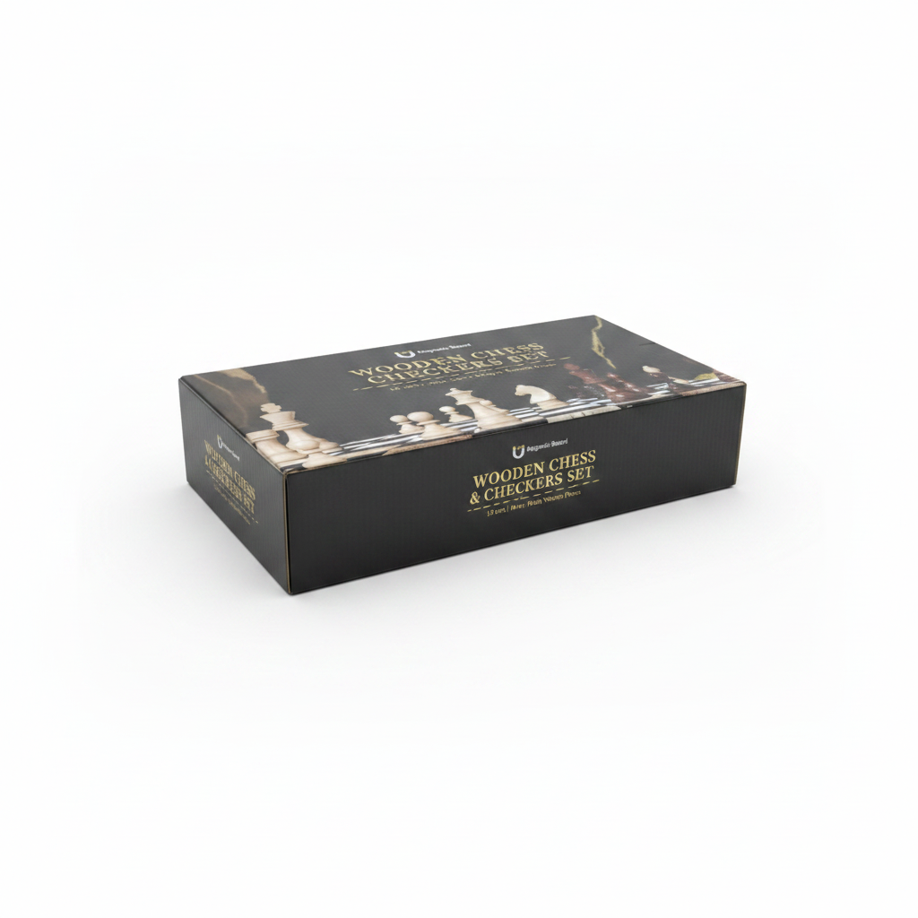 WOODEN CHESS AJEDREZ IMANTADO