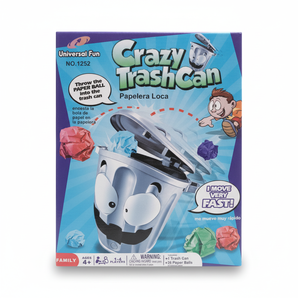 CRAZY TRASH CAN