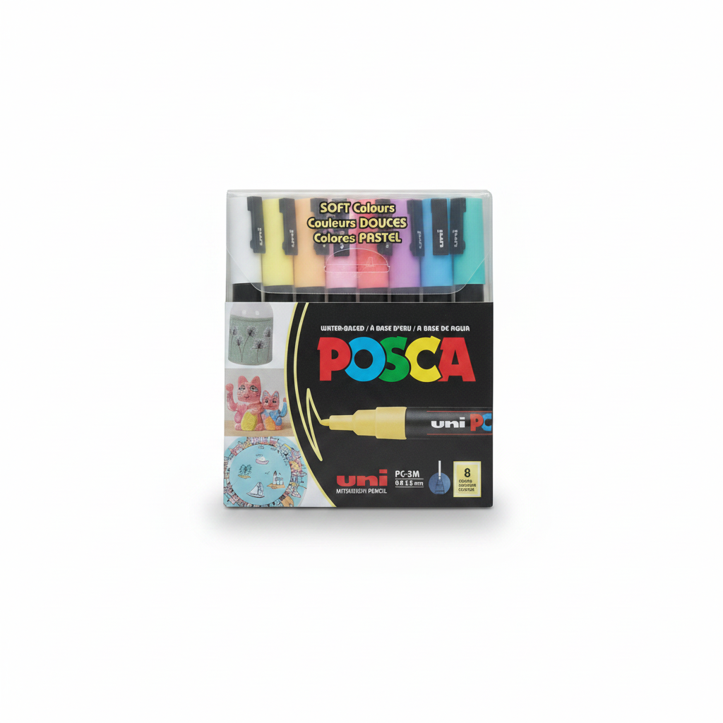 POSCA 3M X 8 PASTEL