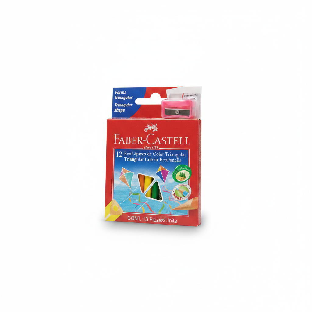 COLORES CORTOS X 12  FABER CASTELL