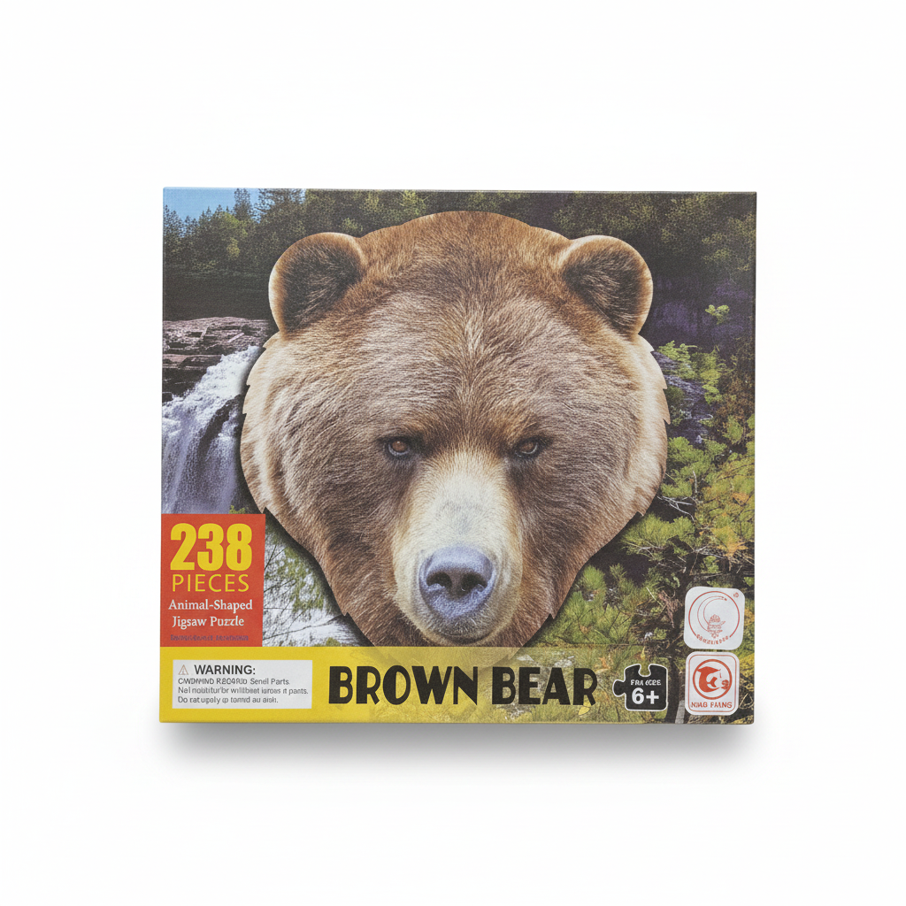ROMPECABEZA 238PZ BROWN BEAR