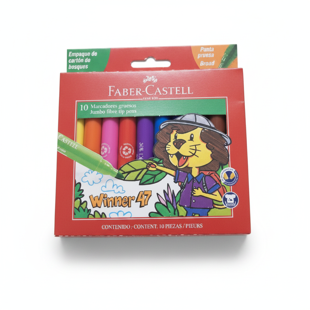 PLUMONES WINNER 47 X 10 FABER CASTELL