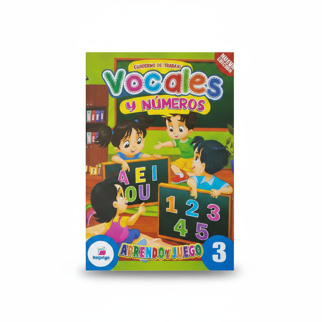 VOCALES Y NUMEROS COTTBELL X 64