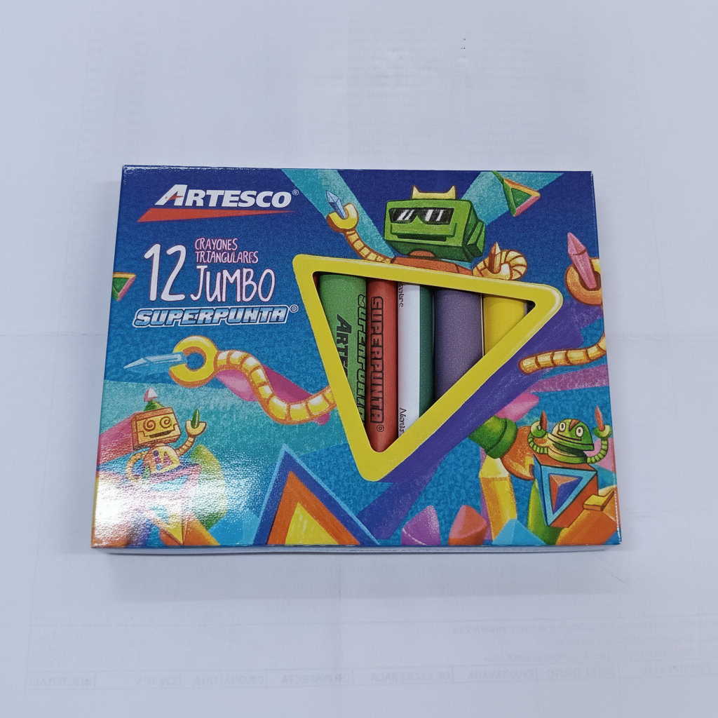 CRAYON JUMBO TRIANGULAR ARTESCO