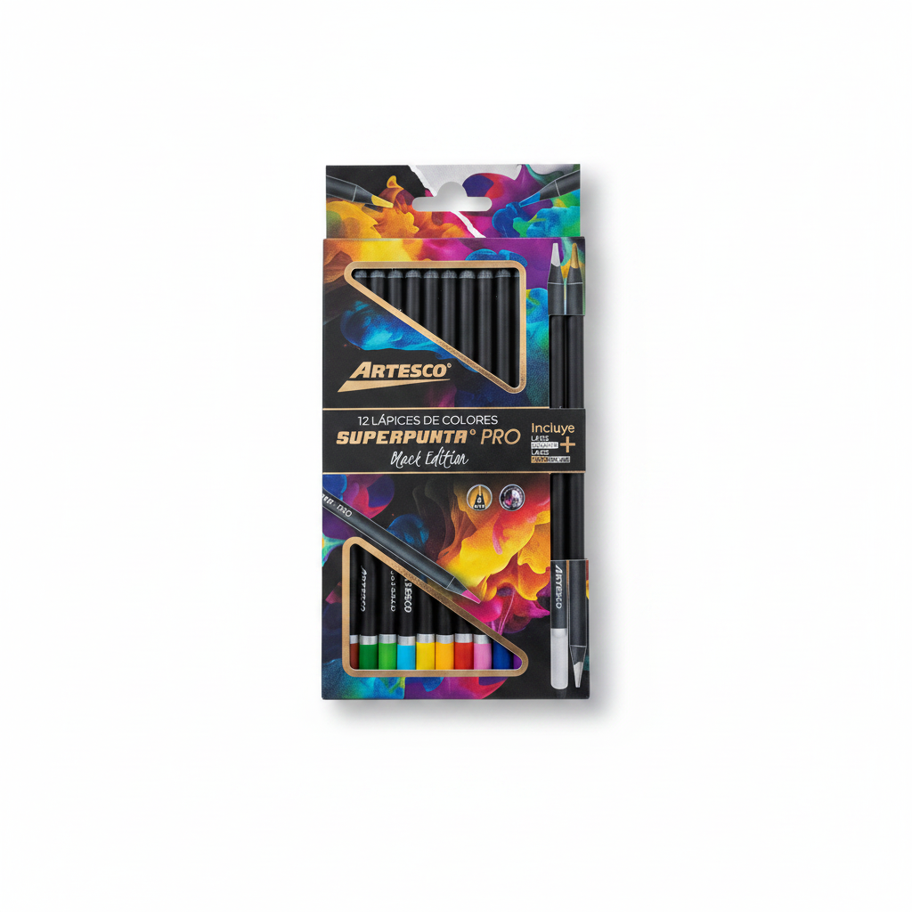 COLORES SUPERPUNTA PRO X 12 ARTESCO