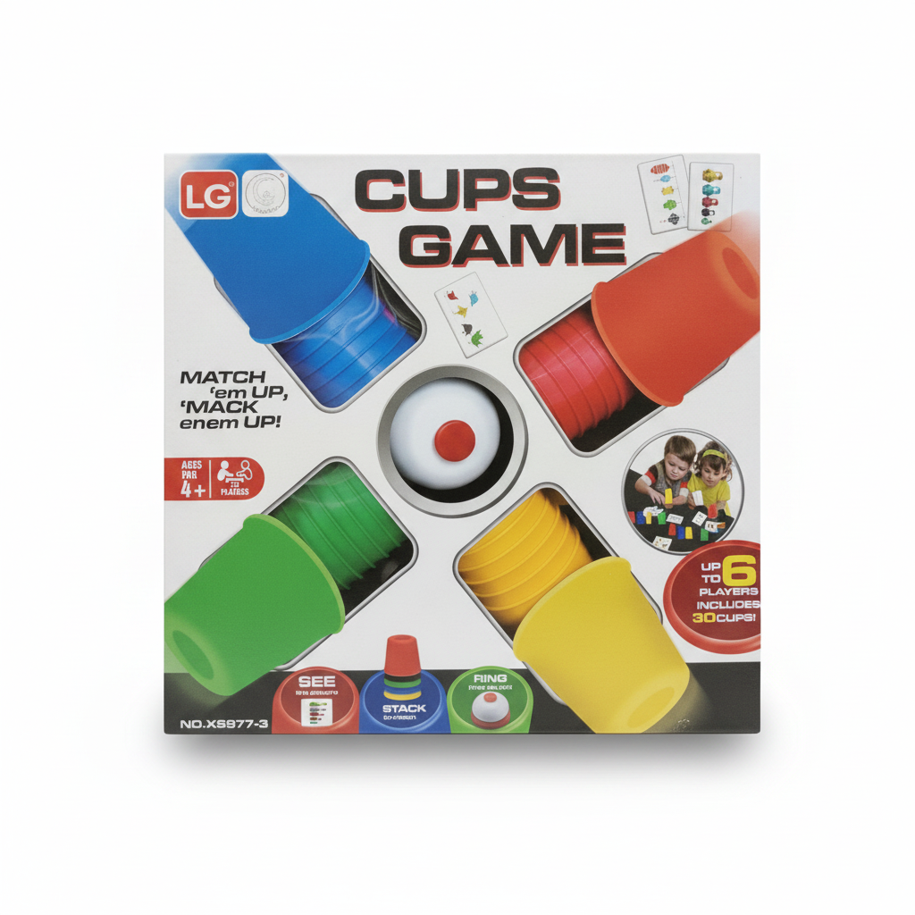 CUPS GAME JUEGO DE VASOS