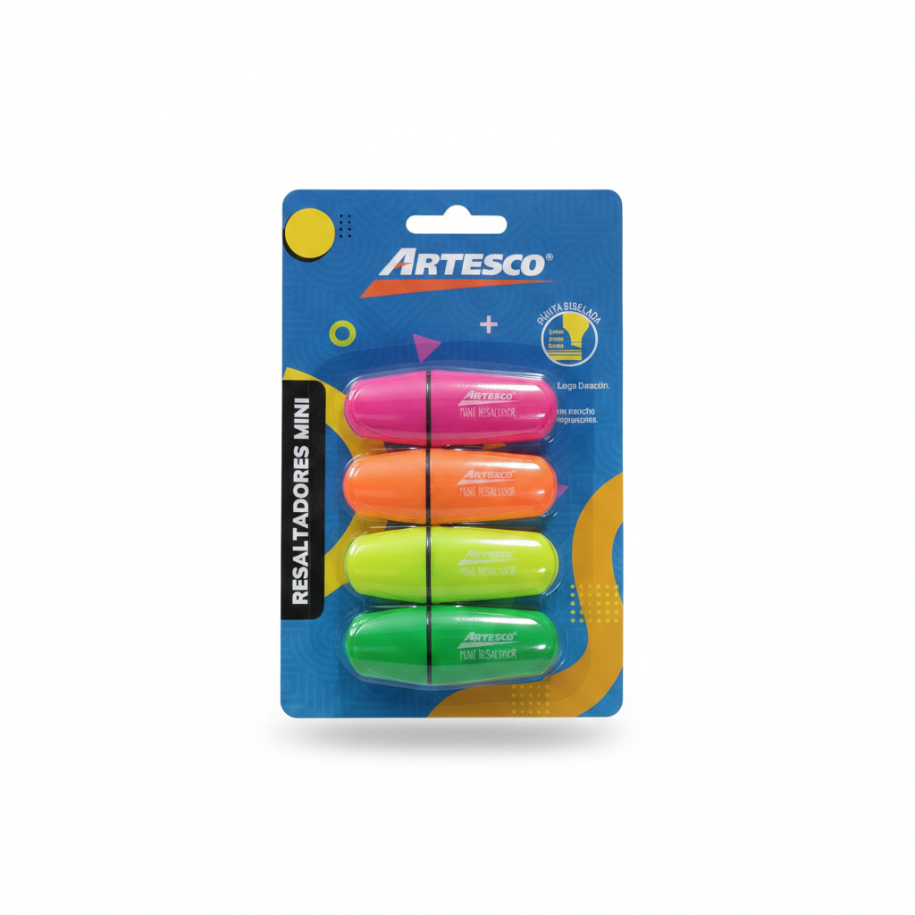 MINI RESALTADORES ARTESCO X 6