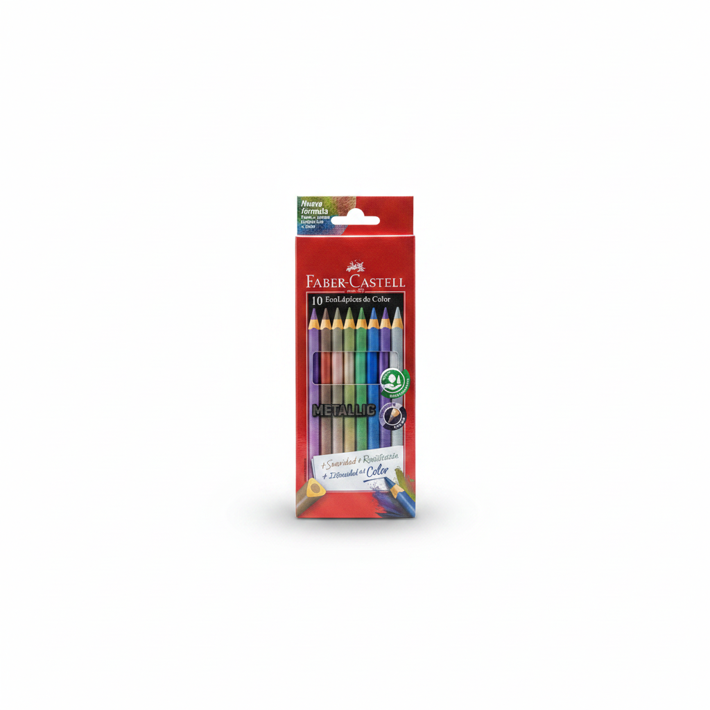 COLORES METALICOS FABER CASTELL