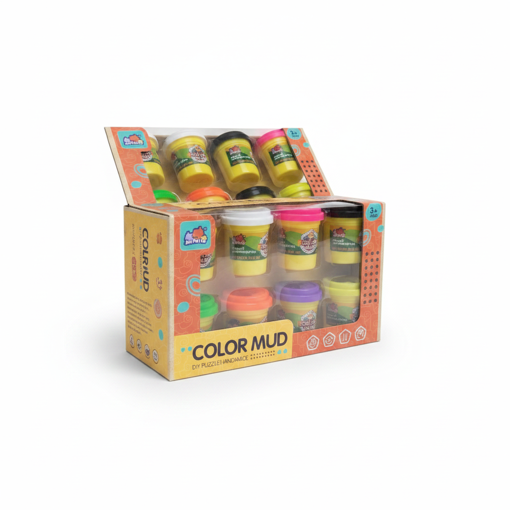 COLOR MUD PLASTILINA X 8