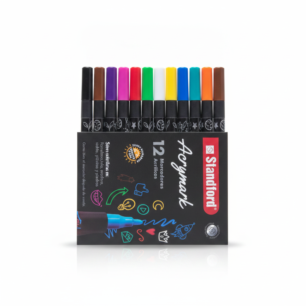ACRYMART PLUMON ACRILICO STANDFORD X 12