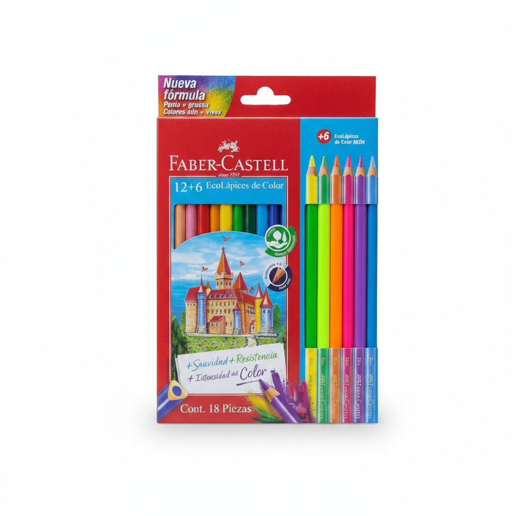 COLORES X 18 FABER CASTELL
