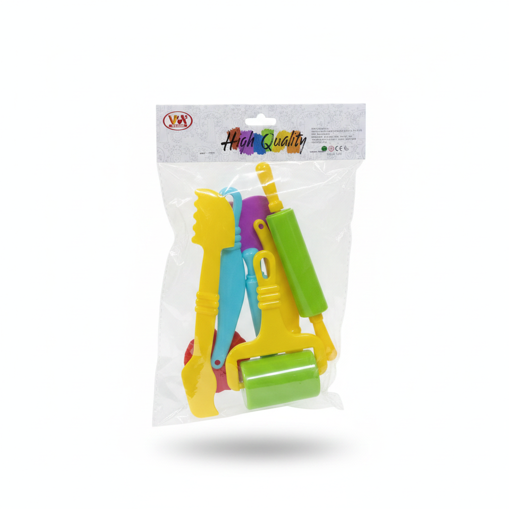 SET DE CORTADORES Y RODILLOS PARA PLASTILINA