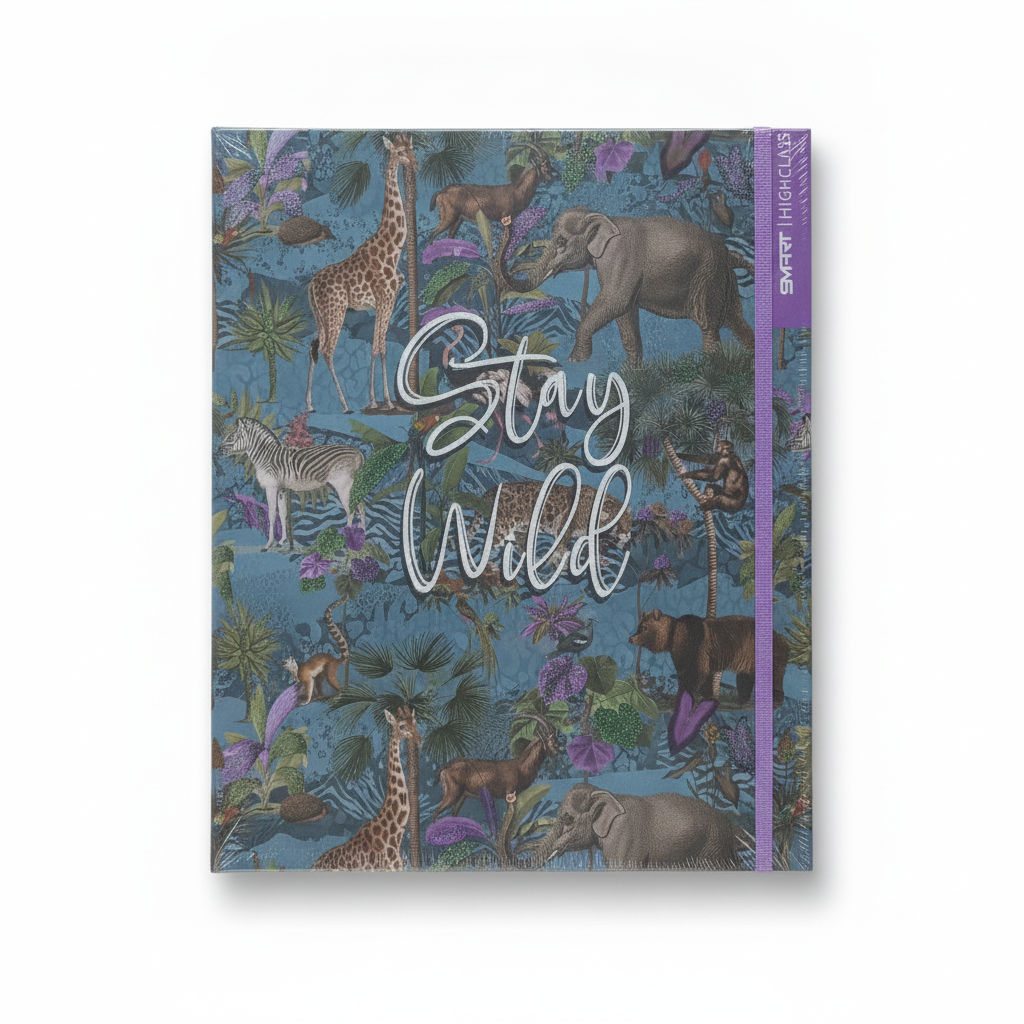 CUADERNO ANILLADO A4 SMART BOOK CON LIGA