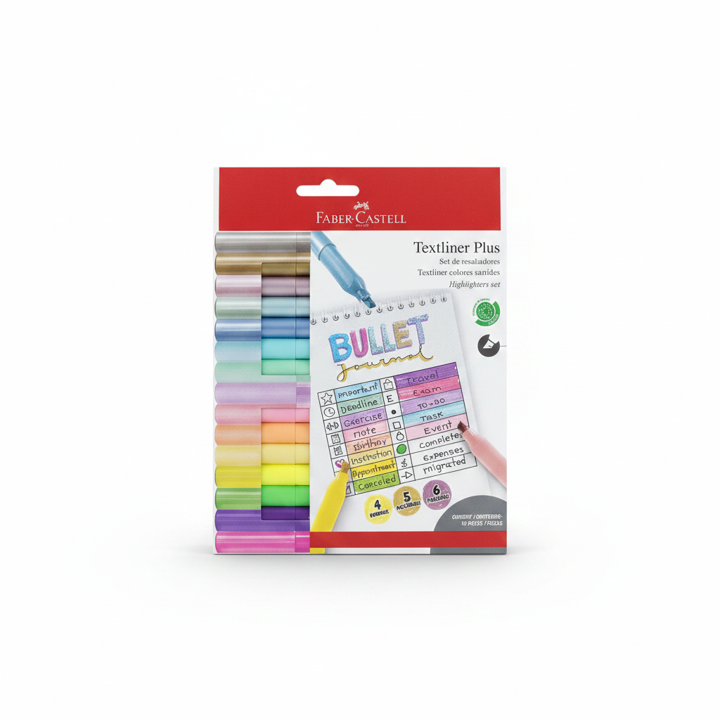 RESALTADORES BULLET X 15 FABER CASTELL