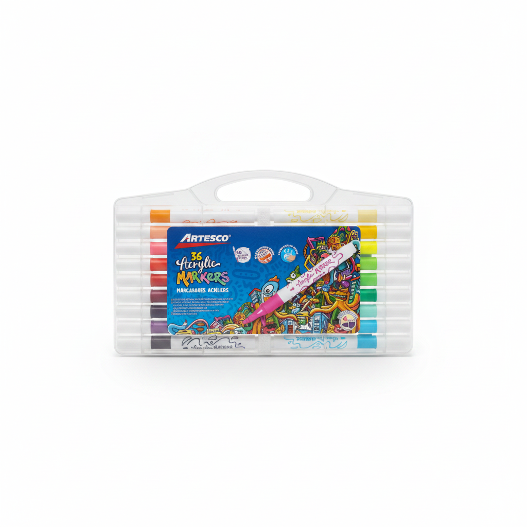 ACRYLIC MARKERS X 36 ARTESCO