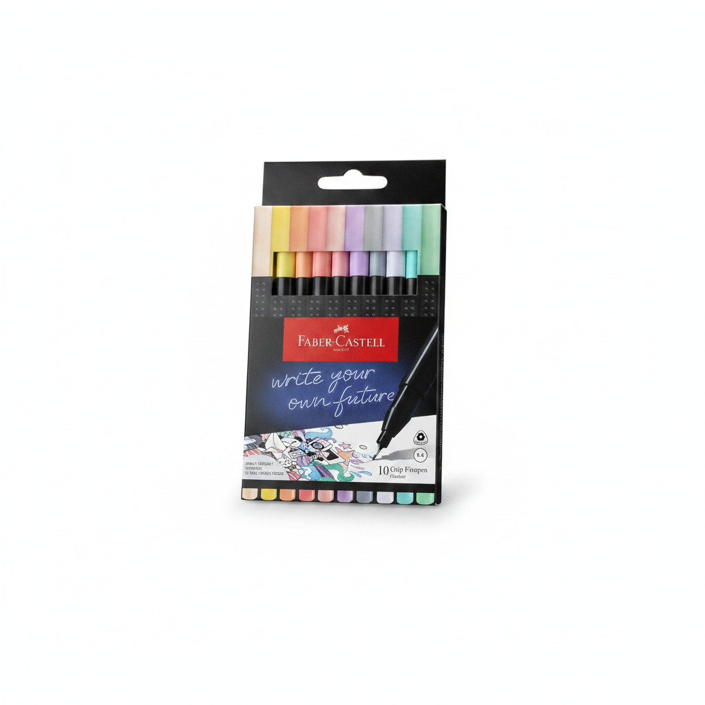 FINEPEN GRIP ROTULADOR GRIP X 10 FABER CASTELL