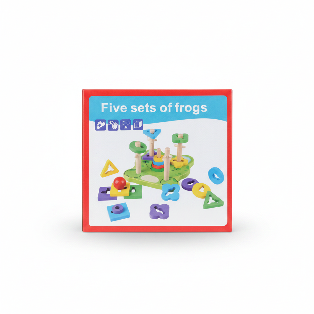 FIVE SETS OF FROGS DIFICULTAD RANA