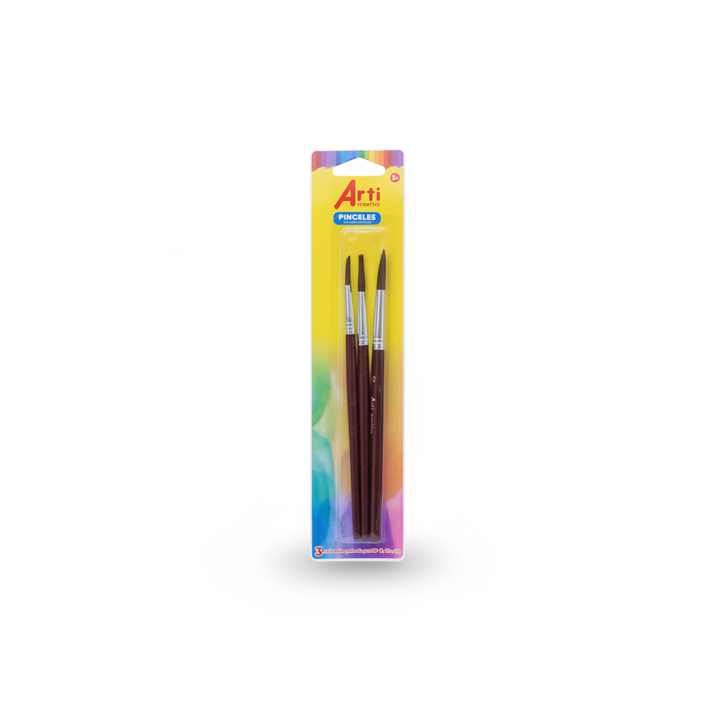 SET DE PINCELES X 3 ARTI