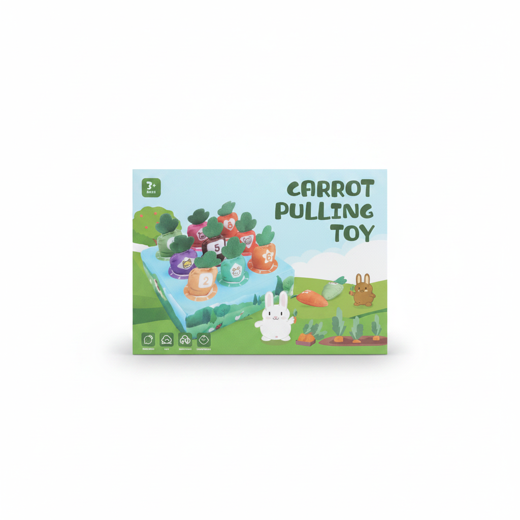 CARROT PULLING TOY ZANAHORIAS