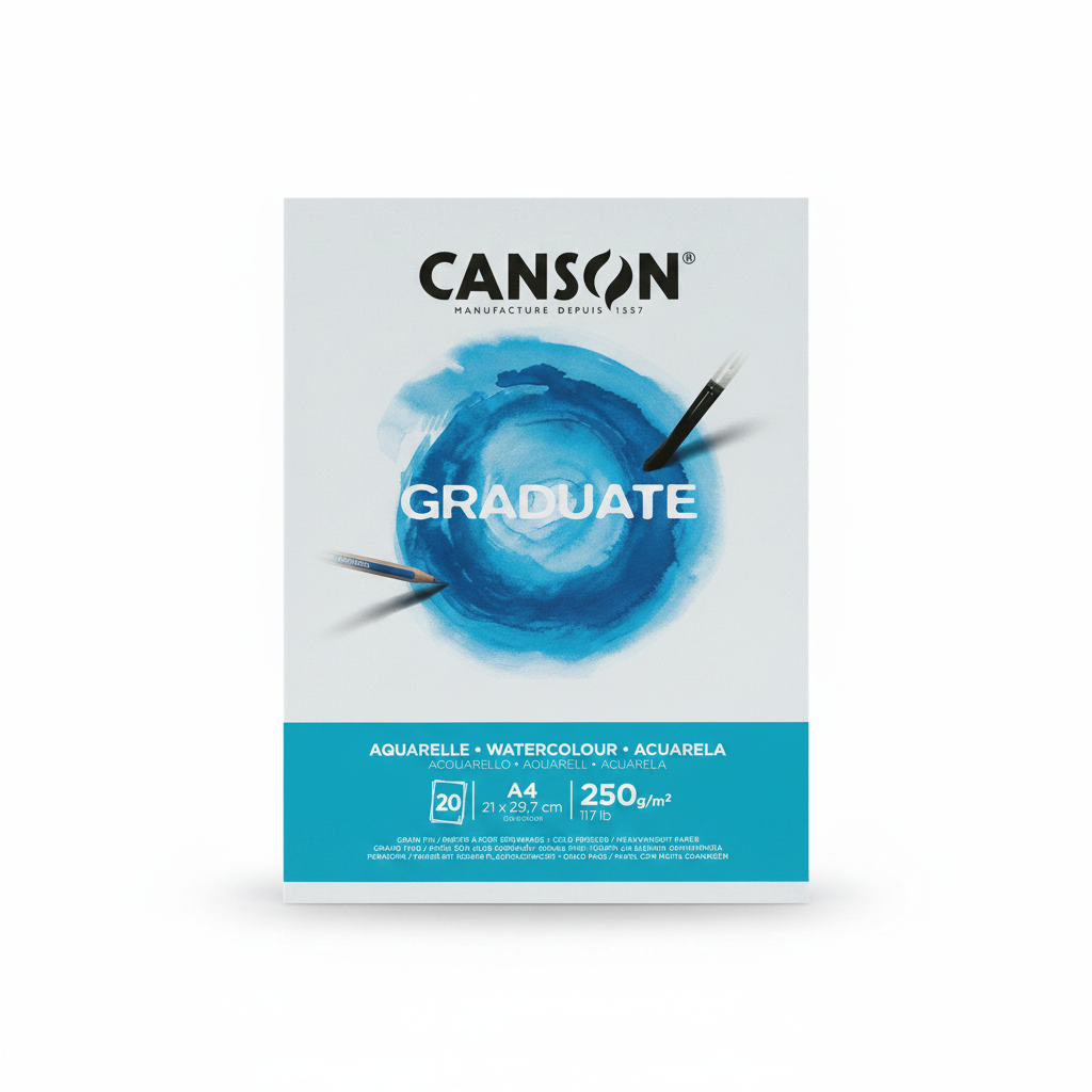 SKETCH BOOK A4 CANSON  250GR ACUARELA