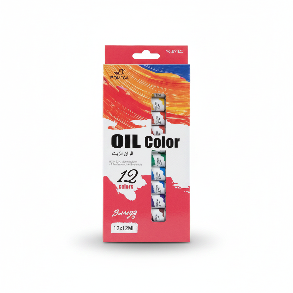 OIL COLOR TEMPERA OLEO X 12
