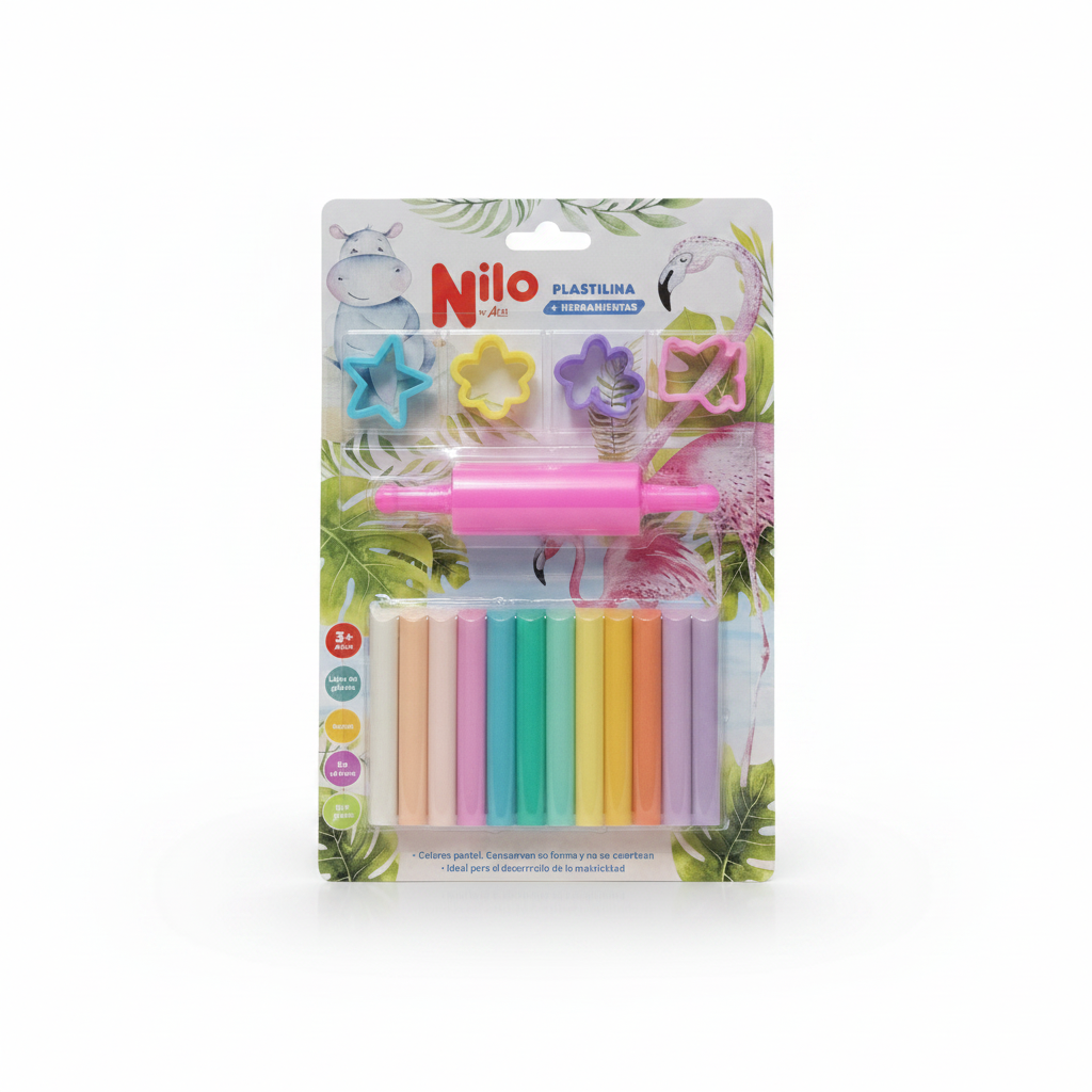 PLASTILINA CON RODILLO NILO